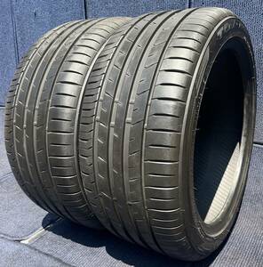 ☆送料無料☆【2022年製造】【溝9分山】TOYO PROXES sport 2本 245/40R17 パンク修理跡1箇所有り ASP1822