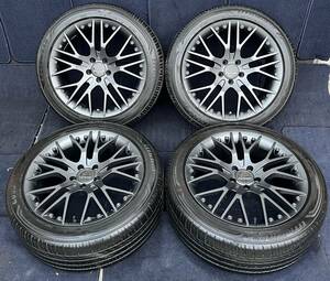 Carlsson メルセデスベンツ 純正 19インチ ホイール4本 8.5J +45 PCD112 ハブ径約76 グッドイヤー 245/45R19 2018年 No.447