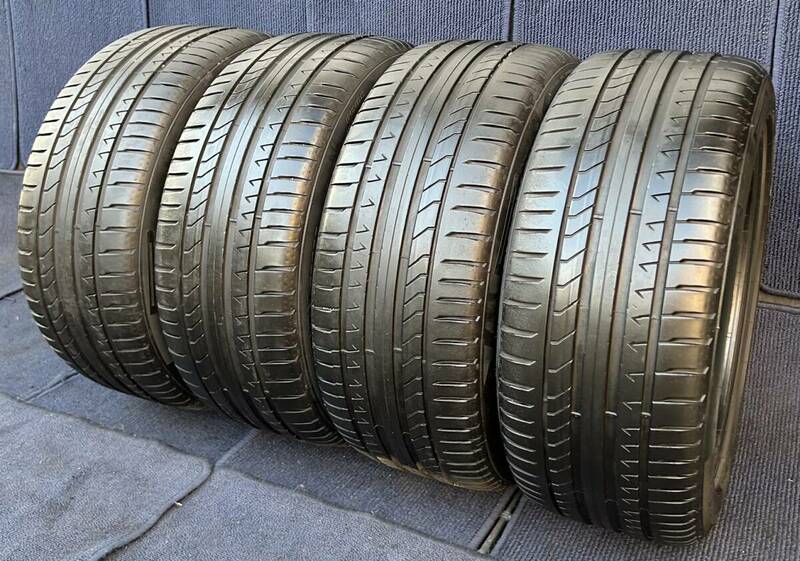 【2021年製造】【溝7～7.5分山】PIRELLI DRAGON SPORT 4本 245/45R18 ASP1684