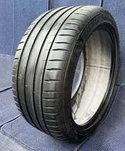 ☆送料無料☆【2021年製造】【溝7分山】MICHELIN PILOT SPORT 4 1本 245/40R18 ASP1781_画像1