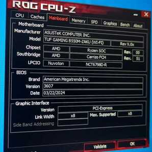 美品 ASUS TUF GAMING B550M ZAKU II Edition (WI-FI) 最新BIOS更新済み マザーボードの画像8