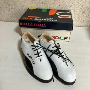 未使用長期保管品★FILA GOLF★フィラゴルフ★軽量 スパイクレスゴルフ シューズ ★24㎝　靴　