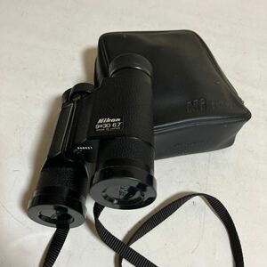 NIKON 9x30 6.7° Nikon binoculars Nikon case equipped together used storage goods 