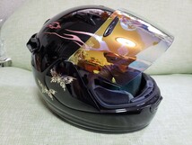 Arai アライ フルフェイスヘルメット ARAI ヘルメット QUANTUM-J ブラック 美品　使用数回_画像7