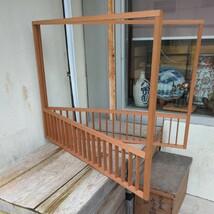 風炉先屏風　衝立　木製　間仕切り　パーティーション　茶道具_画像1