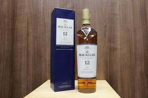 ★未開栓 The MACALLAN/ザ・マッカラン 12年 シングルモルト ハイランド スコッチウイスキー ダブルカスク 40度 700ml 【Y4052112】★