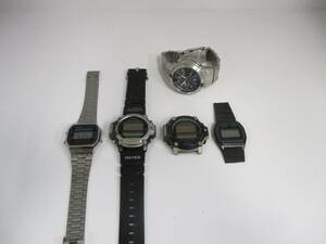 ☆【中古 ジャンク扱い】CASIO カシオ 腕時計 5本セット　　【S4042403】☆