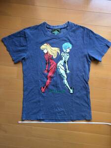90s Evangelion Ray Aska paroti T-shirt Vintage DUB