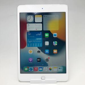 【2167】送料無料☆Apple☆iPad mini第4世代　Wi-Fi+Cellular 16GB☆シルバー☆利用制限○☆SIMフリー