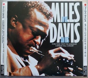 Miles Davis More Music From The Legendary Carnegie Hall Concert 1CD日本盤