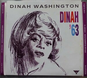 Dinah Washington Dinah'63 1CD