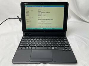 ★1円～スタート！富士通 ARROWS Tab Q509/VB ◆Intel Celeron N4000 @ 1.10GHz ◆メモリ4GB ※BIOS起動可【ジャンク品】953