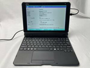 ★1円～スタート！富士通 ARROWS Tab Q5010/CB ◆Intel Celeron N4000 @ 1.10GHz ◆メモリ4GB ※BIOS起動可【ジャンク品】1017