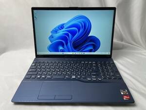 ★1円～スタート！富士通 LIFEBOOK AH50/F3 ◆AMD Ryzen 7 5700U @ 1.80GHz ◆メモリ8GB/SSD256GB/DVD ※Windows 11【ジャンク品】1082