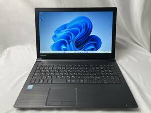 *1 jpy ~ start!dynabook B65/H *Intel Core i5-8250U @ 1.60GHz * memory 4GB/HDD1TB/DVD *Windows 11[ junk ]1076