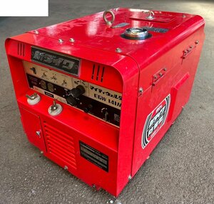 shindaiwa EGW141M engine generator welding machine mixing oil soundproofing welding Shindaiwa [ present condition goods ]