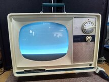 東芝 PERSONAL 10PL 真空管テレビ ファミリービジョン ブラウン管 白黒 アナログ 昭和 レトロ アンティーク 【現状品】_画像1