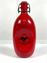 LE GRAND TETRAS アルミ 水筒 ボトル ヴィンテージ 当時物 フランス製 赤 レッド キャンプ アウトドア グランテトラ 【現状品】_画像1