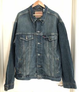 Levi リーバイス デニムジャケット Gジャン 70507-0604 大きいサイズ XL メキシコ製 ヴィンテージ加工 美品