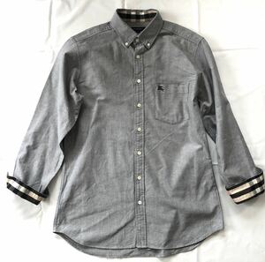 BURBERRY LONDON バーバリー 長袖シャツ グレー系 M 