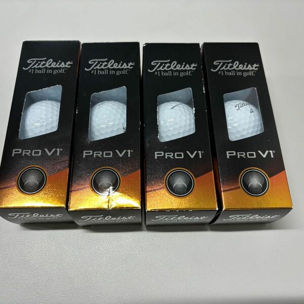 【新品未使用】Titleist PRO V1 外箱無し 1ダース 白