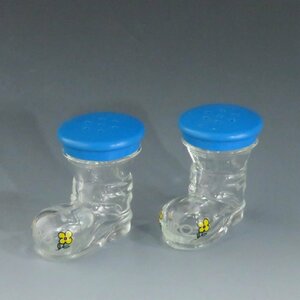 dpy8959-b** retro tableware boots boots salt & pepper ** seasoning container 