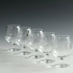 ◆ ◇ ◇ Yoshi Luxury Line Vintage Englav Kota Brand Dance Glass/Stemglass 5 клиентов/бокалов для вин STEMGLASS ◇ DBY12150-Y