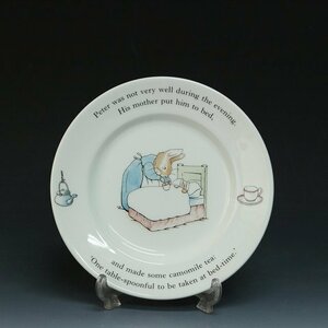 ◆◇Wedgwood/ ウェッジウッド イギリス製 Peter rabbit/ ピーターラビット プレート 約17.5cm ◇◆洋食器 おしゃれなうつわ dby12147-R