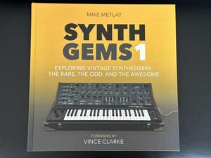  not yet sale in Japan free shipping SYNTH GEMS1 BJOOKS synthesizer explanation book@ electron musical instruments MOOG DTM DAW modular Synth 