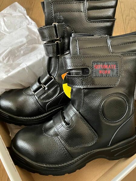 安全靴25、5cm ブラック