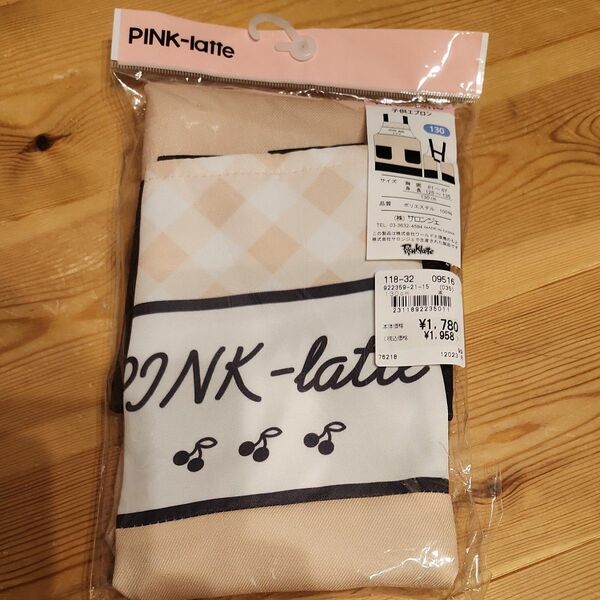 新品未使用　PINKlatte　エプロン