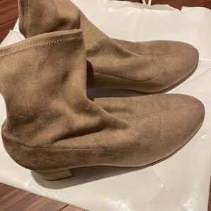 【美品】ユニクロ　ストレッチ　ショートブーツ