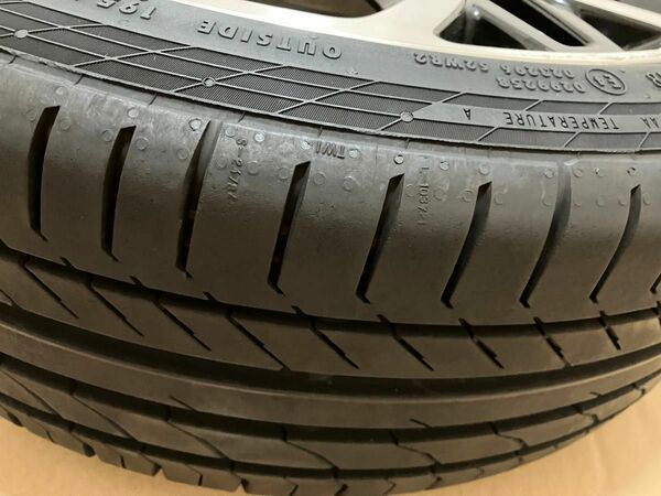 スイフトスポーツzc33s ガリ傷１本タイヤホイール