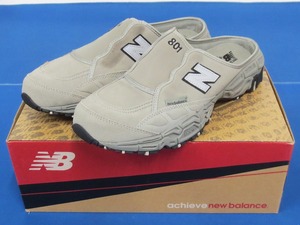 未使用★日本未発売モデル☆New Balance Slide Sandal M801SGR≪1≫ グレー 28.5cm（USA10.5） ニューバランス スライドサンダル (5658)