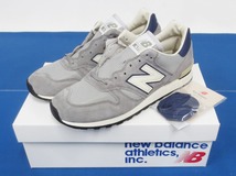 未使用★New Balance 1982-2022 40th Anniversary Collection M670UKF “GRAY/NAVY” 28.0cm Made In UK [ニューバランス/40周年] (5830)_画像1