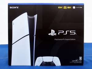 1円～★SIE PS5本体≪A≫ デジタル・エディション ディスクドライブ非搭載 CFI-2000B01 小型新モデル ※動作確認済・付属品完備※ (5580)