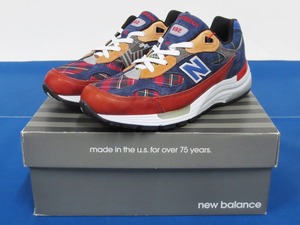 未使用★New Balance × CONCEPTS M992AD “MULTI PLAID” 27.0cm Made In USA [ニューバランス×コンセプト/マルチプレイド] (5666)