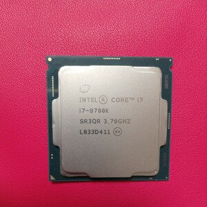 Intel Core i7 8700K SR3QR 3.70GHz [LGA1151 第8世代] 