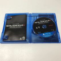 A576★Ps4ソフト METAL GEAR SOLID V:GROUND ZEROES【動作品】_画像2