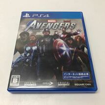 A582★Ps4ソフト MARVEL AVENGERS アベンジャーズ 【動作品】_画像1