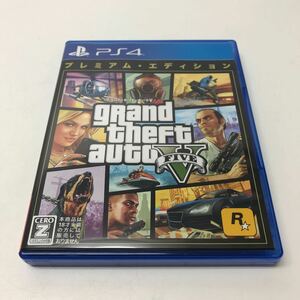 A590*Ps4 soft Grand * theft * auto V premium * edition [ operation goods ]