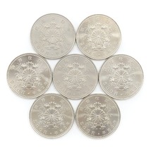 JAPAN MINT 造幣局 御即位記念(平成) 皇太子殿下御成婚記念 記念硬貨 五百円 500円硬貨 9枚 貨幣 【M210923013】中古_画像3