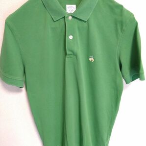 ブルックスブラザーズ　Brooks Brothers　半袖ポロシャツ緑　M