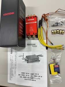 ☆KONTRONIK KOSMIK 160+HV　RCPROPLUSコネクター中古品　送料込み☆