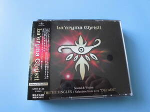 中古ＣＤ◎Ｌａ’ｃｒｙｍａ　Ｃｈｒｉｓｔｉ　THE SINGLES+Selection from Live "DECADE"◎２１曲収録　ＤＶＤ付　３枚組