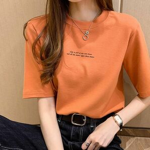 レディース tシャツ 半袖 おしゃれ かわいい ロゴtシャツ シンプル ゆったり 人気 安い 