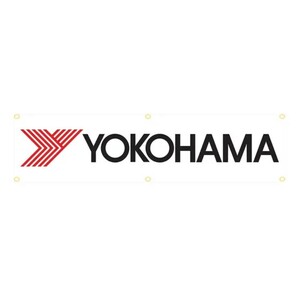 横浜 ヨコハマ YOKOHAMA 1 旗 フラッグ ガレージ装飾 のれん 6箇所輪止め タペストリー 45cm×180cm