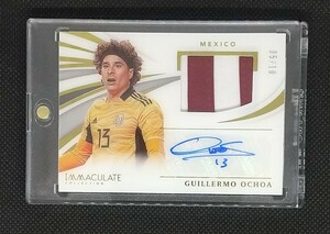 オチョア 2021 Panini Immaculate Soccer 10枚限定 GUILLERMO OCHOA メキシコ 直筆サイン