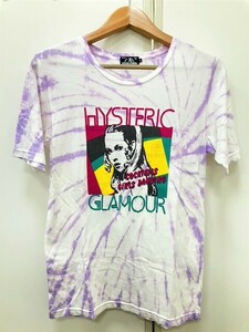 *HYSTERIC GLAMOUR Hysteric Glamour his девушка короткий рукав футболка размер :S женский *