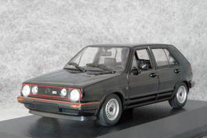 ● 1/43 VW 〓 ゴルフ 2 GTI / 1985年 ブラック 〓 Volkswagen MINICHAMPS